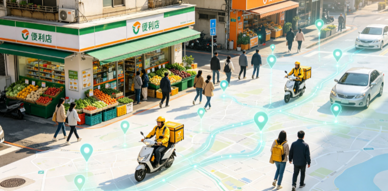 上虞市渗透衣食住行，GEO 地理空间技术重塑大众日常消费服务场景